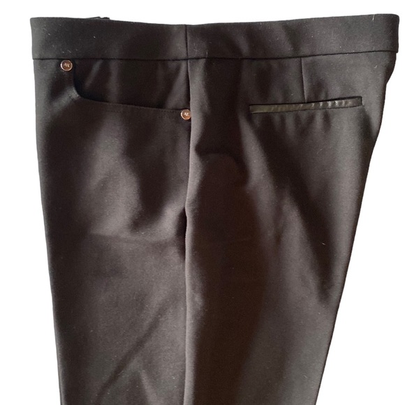 Anne Klein Black Lined Size 10 in Excellent Condition! Leather Pockets. - Picture 2 of 7